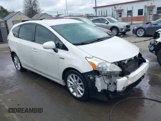 2013 Toyota Prius Two with VIN JTDZN3EU7D3263919, listed as a IAAI auction lot 41865787 with 125,594 mi miles and . Bid and sale history available at carsss.com. Image 1.