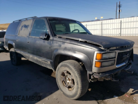 1997 GMC Suburban z VIN 3GKFK16R3VG511306, wystawiony jako Copart lot #78504814 z przebiegiem 287 079 mil mil oraz Szkoda całkowita • Salvage title. Historia ofert i sprzedaży dostępna na DreamBid. Obrazek 4.