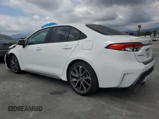 2020 Toyota Corolla SE with VIN 5YFS4RCE7LP027778, listed as a Copart auction lot 54358585 with 63,164 mi miles and Salvage Title. Bid and sale history available at carsss.com. Image 2.