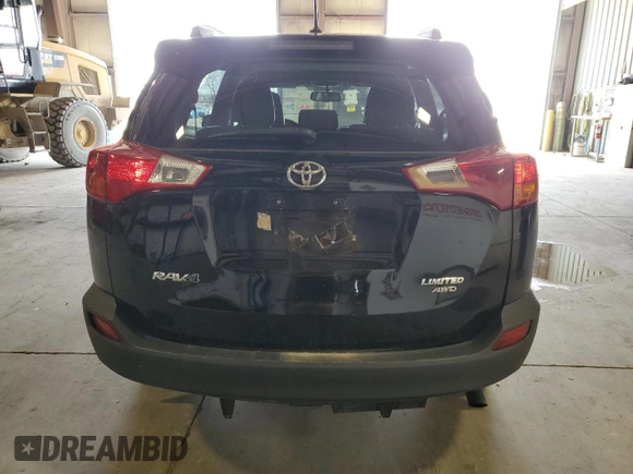 2013 Toyota RAV4 Limited with VIN 2T3DFREV1DW108914, listed as a Copart auction lot 49968655 with 177,115 mi miles and Salvage Title. Bid and sale history available at DreamBid. Image 6.