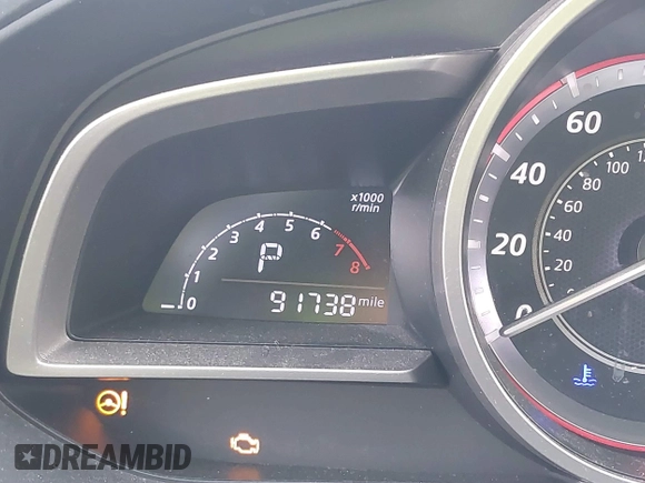 2015 Mazda 3 i Sport with VIN JM1BM1K78F1242096, listed as a IAAI auction lot 41447819 with 91,738 mi miles and . Bid and sale history available at DreamBid. Image 15.