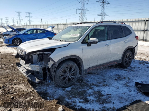 2022 Subaru Forester Special Sports с VIN JF2SKAJC2NH501323, выставлен на аукционе Copart как лот 46139435 с пробегом 26 751 миль миль и Списание • Salvage title. История ставок и продаж доступна на DreamBid. Изображение 1.