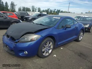 2007 Mitsubishi Eclipse GT with VIN 4A3AK34T77E602439, listed as a Copart auction lot 70915044 with 119,562 mi miles and Salvage Title. Bid and sale history available at carsss.com. Image 1.