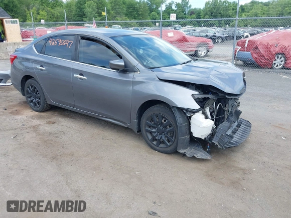 2017 Nissan Sentra SV with VIN 3N1AB7APXHY366006, listed as a IAAI auction lot 42595547 with 50,839 mi miles and . Bid and sale history available at DreamBid. Image 1.