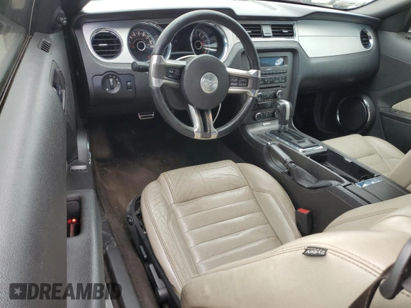 2013 Ford Mustang V6 with VIN 1ZVBP8AM7D5254718, listed as a Copart auction lot 59052175 with 145,261 mi miles and Salvage title. Bid and sale history available at DreamBid. Image 8.