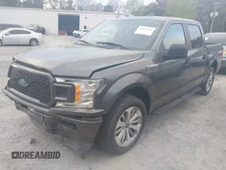 2018 Ford F-150 XL with VIN 1FTEW1C50JFD23545, listed as a IAAI auction lot 41838209 with 129,906 mi miles and . Bid and sale history available at DreamBid. Image 19.