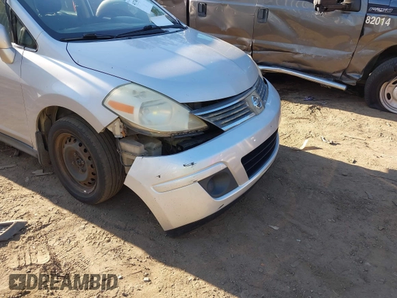 2008 Nissan Versa 1.8 S with VIN 3N1BC11EX8L404036, listed as a IAAI auction lot 41748990 with 170,394 mi miles. Bid and sale history available at carsss.com. Image 6.