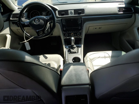 2017 Volkswagen Passat SE with VIN 1VWBT7A39HC068399, listed as a Copart auction lot 57968925 with 93,154 mi miles and Salvage title. Bid and sale history available at DreamBid. Image 8.