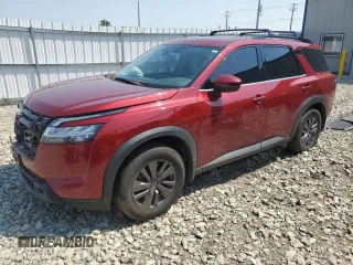 2022 Nissan Pathfinder SV с VIN 5N1DR3BC3NC244940, выставлен на аукционе Copart как лот 59892875 с пробегом 52 910 миль миль и На запчасти • Non repairable. История ставок и продаж доступна на DreamBid. Изображение 1.