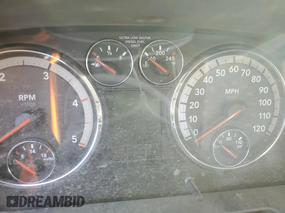 2010 Dodge Ram 3500 SLT with VIN 3D73Y3CLXAG133848, listed as a Copart auction lot 76120324 with 0 mi miles and Salvage Title. Bid and sale history available at carsss.com. Image 9.