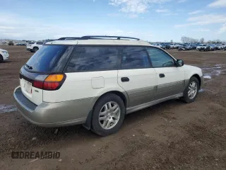2001 Subaru Legacy Outback with VIN 4S3BH665717642957, listed as a Copart auction lot 53854215 with 141,611 mi miles and Salvage title. Bid and sale history available at DreamBid. Image 3.