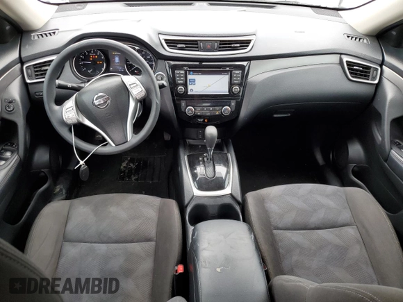 2016 Nissan Rogue SV with VIN KNMAT2MV9GP673965, listed as a Copart auction lot 55348165 with 152,680 mi miles and Clean Title. Bid and sale history available at carsss.com. Image 8.