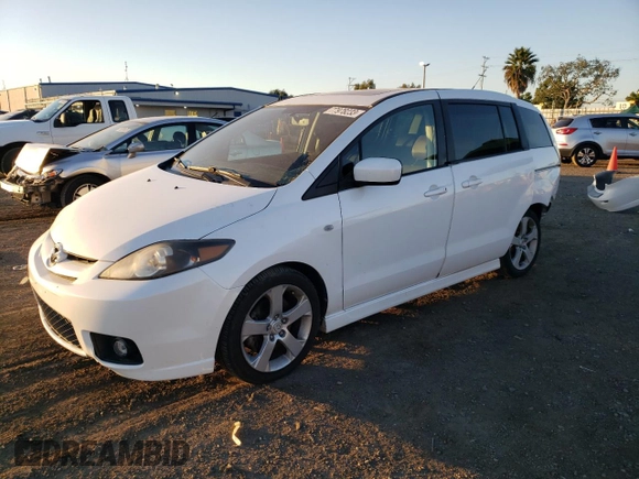 2007 Mazda 5 Touring with VIN JM1CR293270154246, listed as a Copart auction lot 77978233 with 126,475 mi miles and Salvage Title. Bid and sale history available at carsss.com. Image 1.