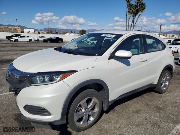 2019 Honda HR-V LX with VIN 3CZRU6H38KM709234, listed as a Copart auction lot 48013165 with 81,551 mi miles and Salvage Title. Bid and sale history available at carsss.com. Image 1.