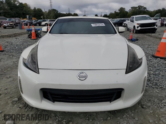 2013 Nissan 370Z with VIN JN1AZ4EH2DM381951, listed as a Copart auction lot 73913174 with 71,583 mi miles and Salvage Title. Bid and sale history available at carsss.com. Image 5.