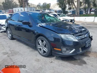 2011 Ford Fusion SPORT with VIN 3FAHP0KC0BR155730, listed as a IAAI auction lot 41926014 with 183,390 mi miles. Bid and sale history available at carsss.com. Image 1.