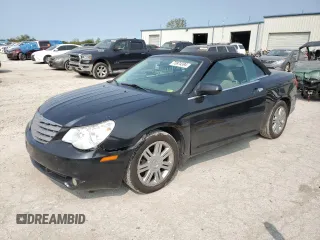 2008 Chrysler Sebring Limited with VIN 1C3LC65M28N135731, listed as a Copart auction lot 70874394 with 158,963 mi miles and Salvage Title. Bid and sale history available at carsss.com. Image 1.
