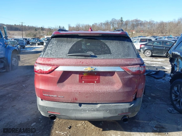 2019 Chevrolet Traverse LT Cloth with VIN 1GNEVGKW8KJ146605, listed as a IAAI auction lot 41437513 with 88,509 mi miles. Bid and sale history available at carsss.com. Image 16.