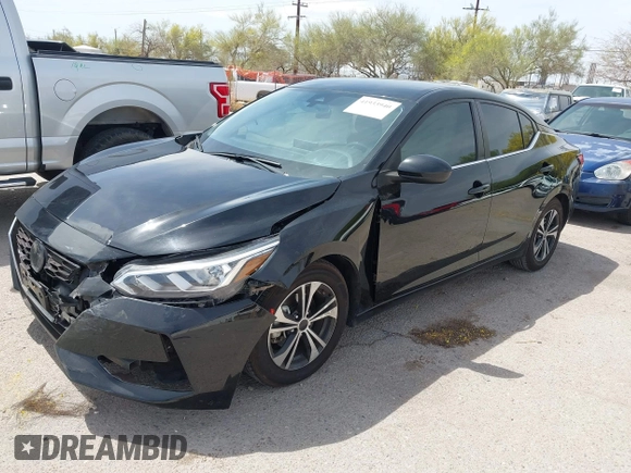 2023 Nissan Sentra SV with VIN 3N1AB8CV0PY232136, listed as a IAAI auction lot 41933940 with 40,422 mi miles and . Bid and sale history available at DreamBid. Image 17.