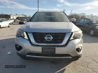 2018 Nissan Pathfinder S with VIN 5N1DR2MN8JC652708, listed as a Copart auction lot 46680015 with 122,281 mi miles and Salvage Title. Bid and sale history available at carsss.com. Image 5.