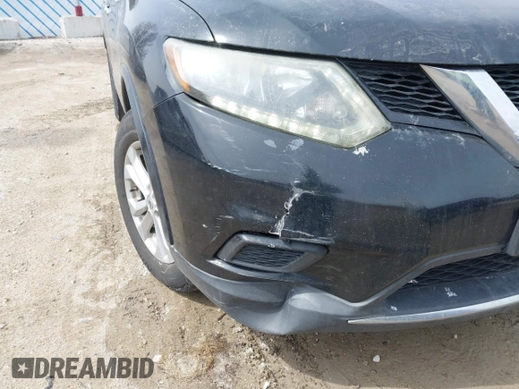 2015 Nissan Rogue SV with VIN 5N1AT2MV2FC811122, listed as a IAAI auction lot 41942521 with 186,965 mi miles. Bid and sale history available at carsss.com. Image 6.
