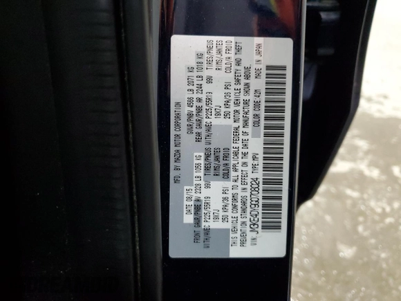 2016 Mazda CX-5 Grand Touring with VIN JM3KE4DY9G0708024, listed as a Copart auction lot 44689995 with 113,002 mi miles and Salvage Title. Bid and sale history available at DreamBid. Image 13.