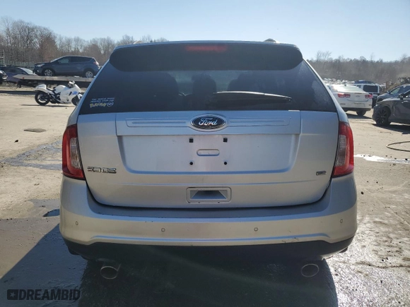 2013 Ford Edge SE with VIN 2FMDK4GC9DBA56506, listed as a Copart auction lot 48229055 with 119,107 mi miles and Salvage Title. Bid and sale history available at carsss.com. Image 6.