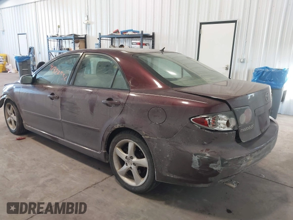2007 Mazda Mazda6 i Sport VE with VIN 1YVHP80C675M28380, listed as a IAAI auction lot 41382556 with 219,474 mi miles. Bid and sale history available at carsss.com. Image 3.