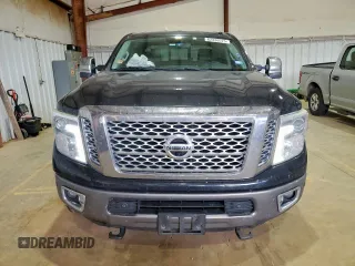 2016 Nissan Titan Pro-4X with VIN 1N6BA1F44GN509606, listed as a Copart auction lot 62336625 with 258,040 mi miles and Salvage title. Bid and sale history available at DreamBid. Image 5.