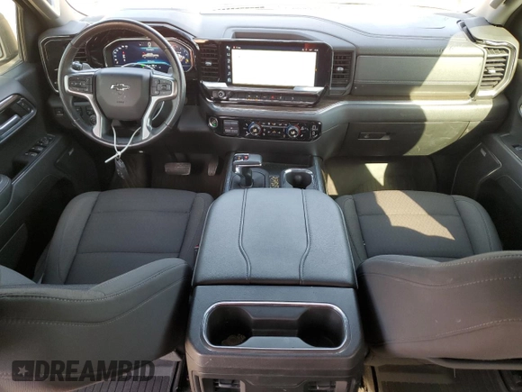 2023 Chevrolet Silverado 1500 RST with VIN 1GCUDEE82PZ183568, listed as a Copart auction lot 52950225 with 33,151 mi miles and Clean Title. Bid and sale history available at DreamBid. Image 8.