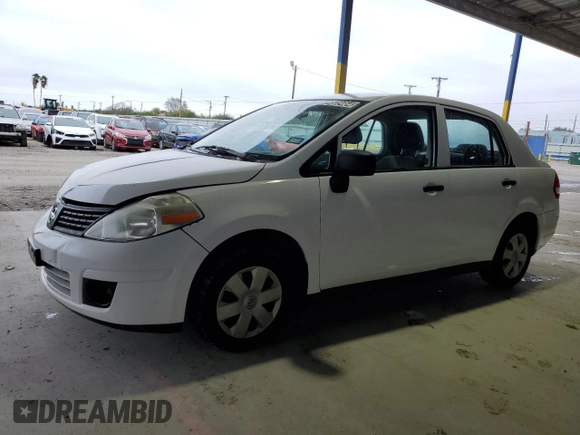2010 Nissan Versa 1.6 with VIN 3N1CC1AP9AL389895, listed as a Copart auction lot 84609464 with 110,243 mi miles and Clean Title. Bid and sale history available at carsss.com. Image 1.