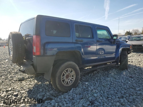 2006 Hummer H3 with VIN 5GTDN136268194509, listed as a Copart auction lot 88749515 with 187,831 mi miles and Salvage Title. Bid and sale history available at DreamBid. Image 3.