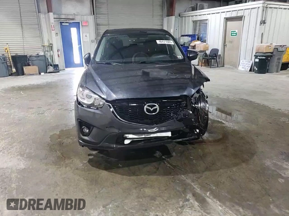 2014 Mazda CX-5 Touring with VIN JM3KE4CY8E0335573, listed as a Copart auction lot 46471085 with 80,041 mi miles and Salvage Title. Bid and sale history available at carsss.com. Image 14.