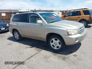 2007 Toyota Highlander w/3rd Row with VIN JTEDP21A170134540, listed as a IAAI auction lot 42190507 with 182,929 mi miles and . Bid and sale history available at DreamBid. Image 1.