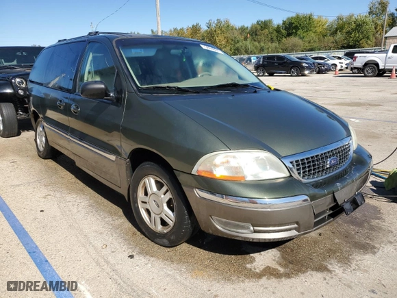 2002 Ford Windstar Wagon SEL w/300A with VIN 2FMZA53472BB83782, listed as a Copart auction lot 73694804 with 197,404 mi miles and Salvage Title. Bid and sale history available at carsss.com. Image 4.