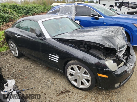2004 Chrysler Crossfire z VIN 1C3AN69L14X009846, wystawiony jako Copart lot #72343324 z przebiegiem Nie podano mil oraz Szkody całkowita. Historia ofert i sprzedaży dostępna na DreamBid. Obrazek 4.