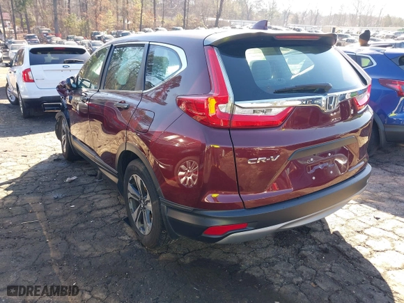 2019 Honda CR-V LX with VIN 2HKRW5H34KH421338, listed as a IAAI auction lot 41654558 with 75,000 mi miles. Bid and sale history available at carsss.com. Image 3.