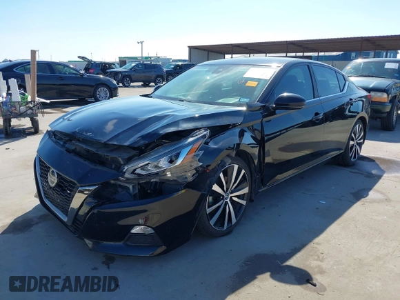 2020 Nissan Altima 2.5 SR with VIN 1N4BL4CV3LC119264, listed as a IAAI auction lot 41593154 with 74,808 mi miles. Bid and sale history available at carsss.com. Image 2.