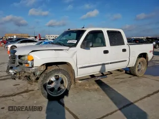 2004 GMC Sierra 1500 SLE z VIN 2GTEK13T641291805, wystawiony jako Copart lot #45701445 z przebiegiem 167 944 mil mil oraz Szkoda całkowita • Salvage title. Historia ofert i sprzedaży dostępna na DreamBid. Obrazek 1.
