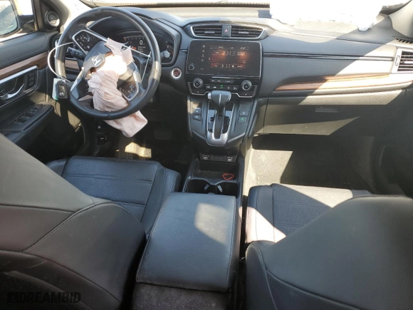 2021 Honda CR-V EX-L with VIN 2HKRW2H87MH621904, listed as a Copart auction lot 50693445 with 46,111 mi miles and Salvage Title. Bid and sale history available at carsss.com. Image 8.