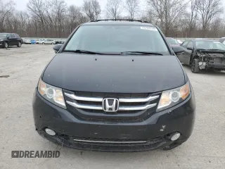 2015 Honda Odyssey Touring Elite with VIN 5FNRL5H97FB112237, listed as a Copart auction lot 44789195 with 152,165 mi miles and Salvage Title. Bid and sale history available at DreamBid. Image 5.