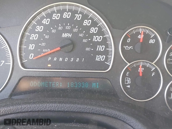 2006 GMC Envoy SLE with VIN 1GKDT13S262204960, listed as a IAAI auction lot 42045236 with 183,338 mi miles. Bid and sale history available at carsss.com. Image 7.