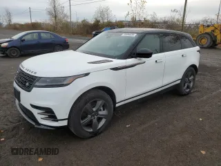 2024 Land Rover Range Rover Velar Dynamic SE z VIN SALYL2EX5RA389486, wystawiony jako Copart lot #78586634 z przebiegiem 5 333 mil mil oraz Czysty tytuł • Clean title. Historia ofert i sprzedaży dostępna na DreamBid. Obrazek 1.