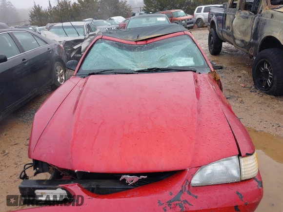 1994 Ford Mustang with VIN 1FALP45T5RF218731, listed as a IAAI auction lot 41569318 with 134,577 mi miles and . Bid and sale history available at DreamBid. Image 11.