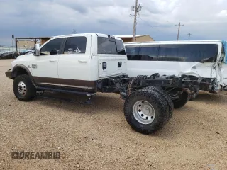 2018 Ram 3500 Laramie Longhorn z VIN 3C63RRKL7JG354150, wystawiony jako Copart lot #56087194 z przebiegiem 109 170 mil mil oraz Czysty tytuł • Clean title. Historia ofert i sprzedaży dostępna na DreamBid. Obrazek 2.