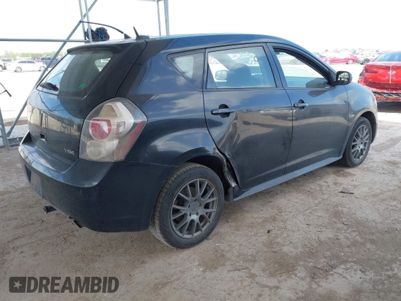 2009 Pontiac Vibe 1SB with VIN 5Y2SP67009Z432173, listed as a IAAI auction lot 42533975 with 175,584 mi miles and . Bid and sale history available at DreamBid. Image 4.