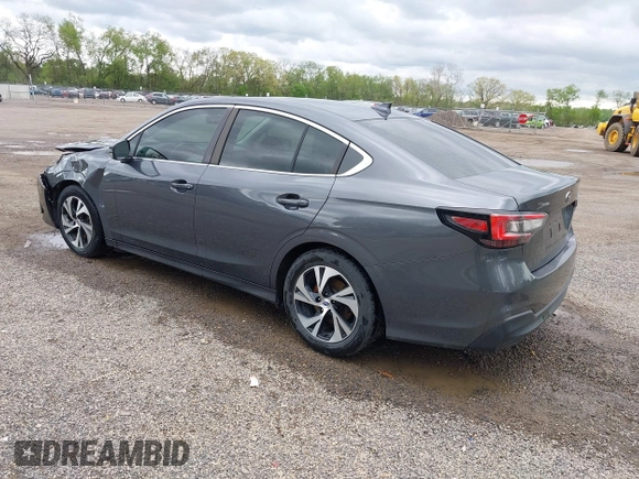 2021 Subaru Legacy Premium with VIN 4S3BWAF67M3013955, listed as a IAAI auction lot 42177463 with 93,108 mi miles and . Bid and sale history available at DreamBid. Image 3.