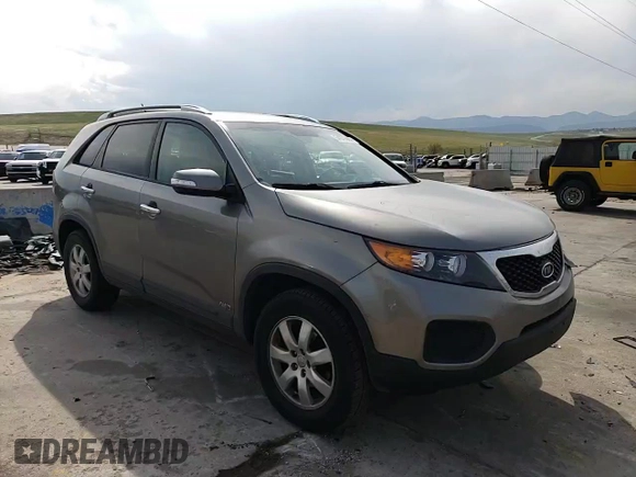 2013 Kia Sorento LX with VIN 5XYKTDA21DG401970, listed as a Copart auction lot 54079365 with 217,969 mi miles and Salvage title. Bid and sale history available at DreamBid. Image 15.