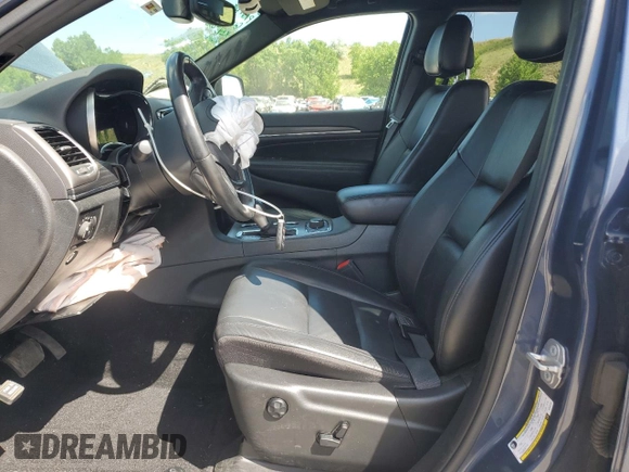 2019 Jeep Grand Cherokee Limited с VIN 1C4RJFBG0KC832120, выставлен на аукционе Copart как лот 61640695 с пробегом 37 844 миль миль и Списание • Salvage title. История ставок и продаж доступна на DreamBid. Изображение 7.