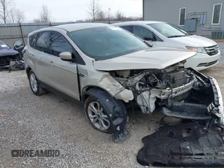 2017 Ford Escape SE with VIN 1FMCU0GD4HUC86848, listed as a IAAI auction lot 41877737 with 59,387 mi miles. Bid and sale history available at carsss.com. Image 1.